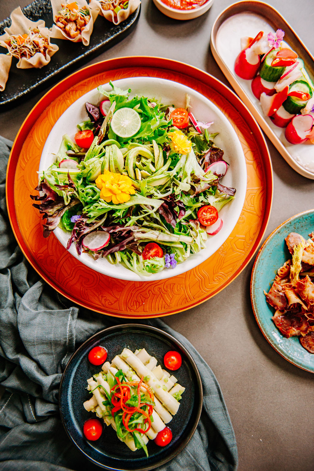 Veggie  Salad (center)